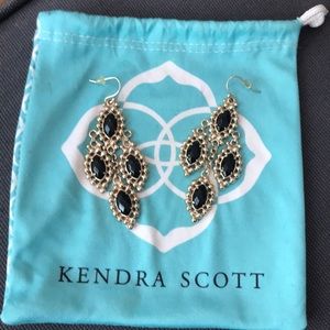 Kendra Scott Black Earrings